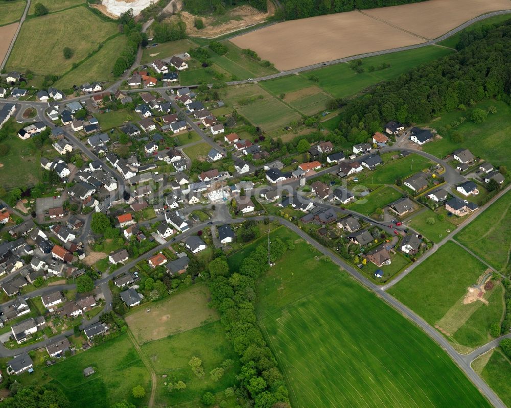 Luftaufnahme Bilkheim - Ortsansicht von Bilkheim im Bundesland Rheinland-Pfalz