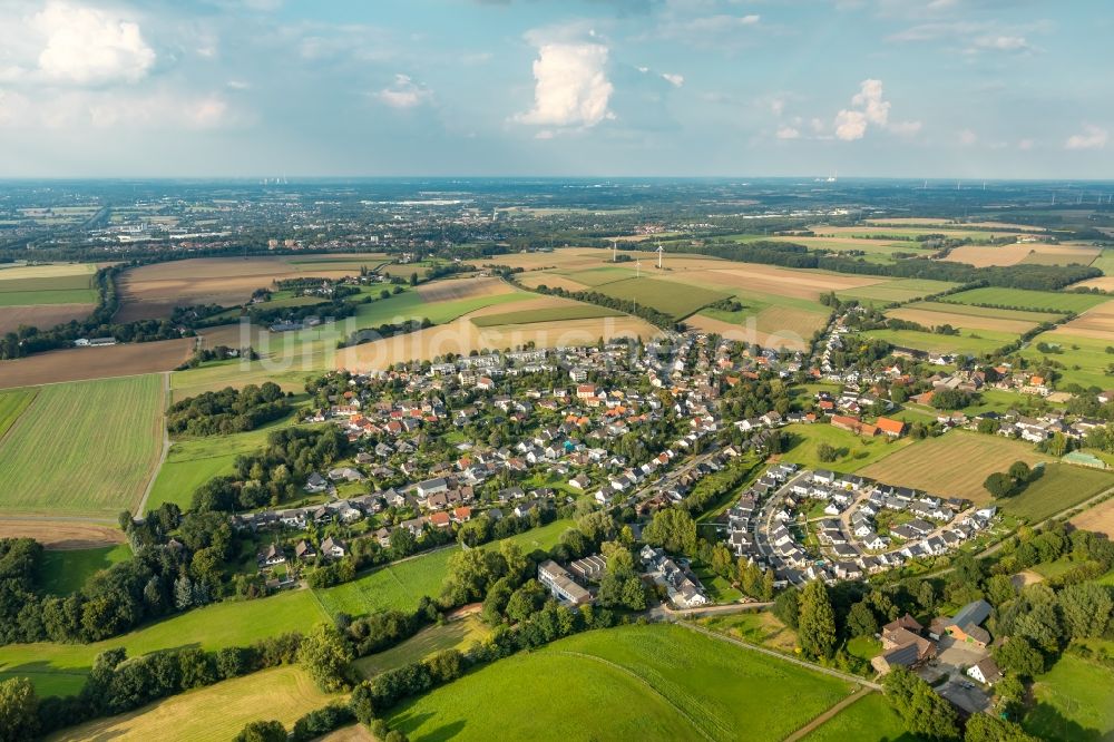 Luftaufnahme Billmerich - Ortsansicht in Billmerich im Bundesland Nordrhein-Westfalen, Deutschland