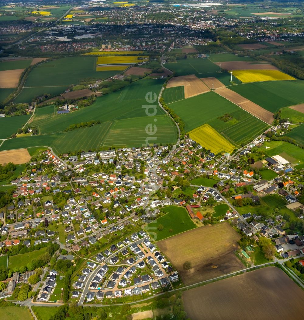 Luftbild Billmerich - Ortsansicht in Billmerich im Bundesland Nordrhein-Westfalen, Deutschland