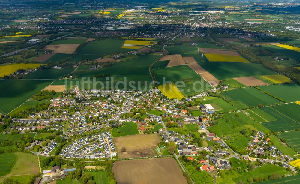 Luftbild Billmerich - Ortsansicht in Billmerich im Bundesland Nordrhein-Westfalen, Deutschland