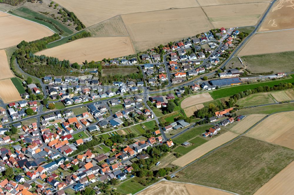 Birkenfeld von oben - Ortsansicht in Birkenfeld im Bundesland Bayern, Deutschland