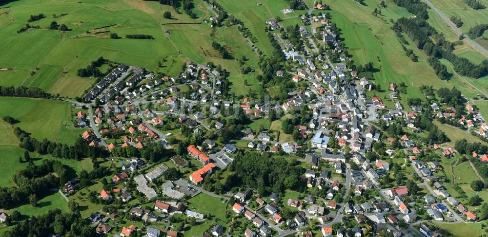 Luftbild Bischofsgrün - Ortsansicht in Bischofsgrün im Bundesland Bayern