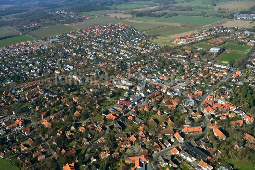 Luftbild Bissendorf - Ortsansicht in Bissendorf im Bundesland Niedersachsen, Deutschland