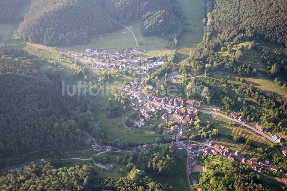 Bobenthal von oben - Ortsansicht in Bobenthal im Bundesland Rheinland-Pfalz