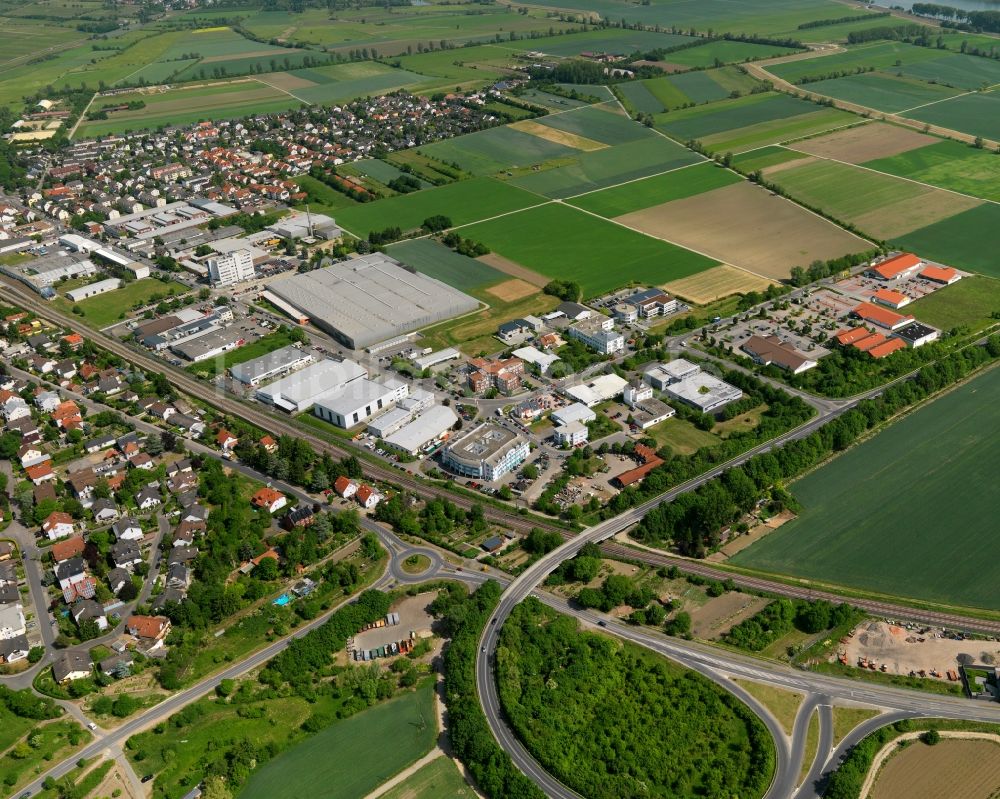 Luftbild Bodenheim - Ortsansicht von Bodenheim im Bundesland Rheinland-Pfalz