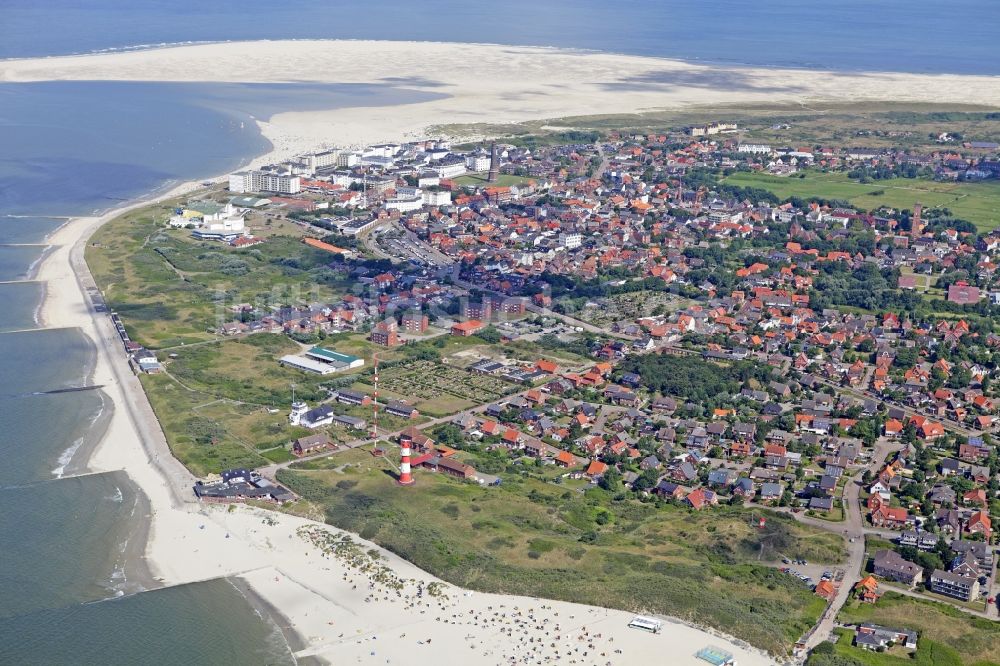 Luftbild Borkum - Ortsansicht in Borkum im Bundesland Niedersachsen