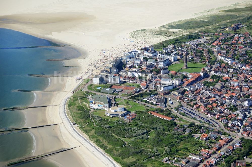 Luftbild Borkum - Ortsansicht in Borkum im Bundesland Niedersachsen