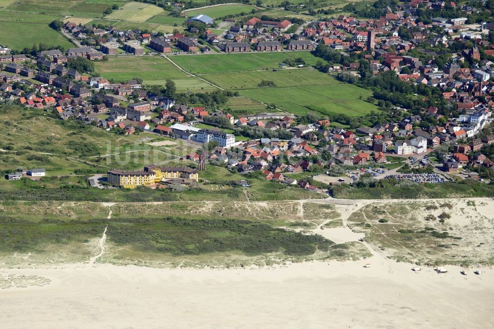 Luftbild Borkum - Ortsansicht in Borkum im Bundesland Niedersachsen