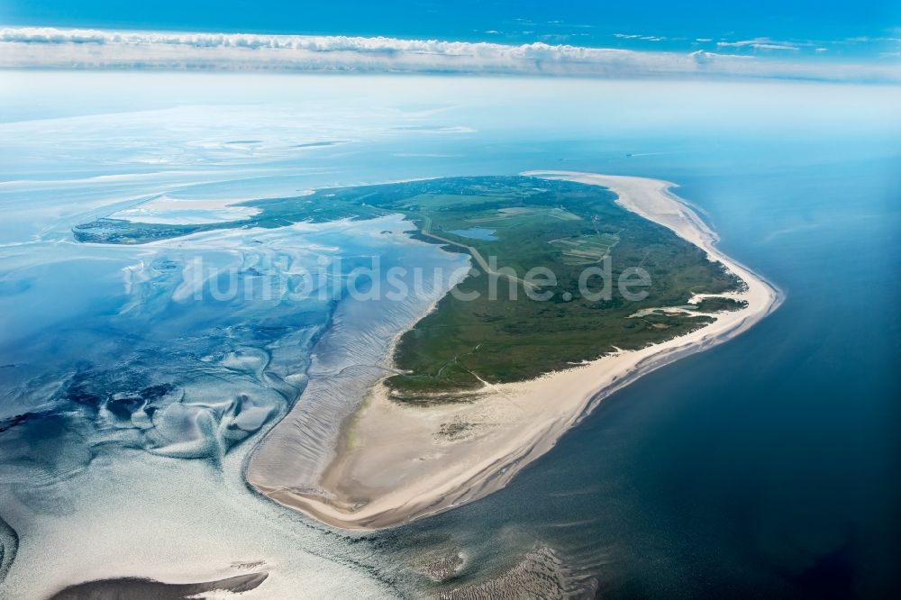 Luftaufnahme Borkum - Ortsansicht in Borkum im Bundesland Niedersachsen