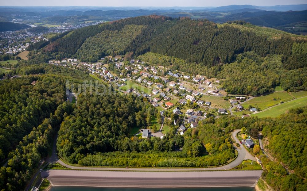 Brauersdorf von oben - Ortsansicht in Brauersdorf im Bundesland Nordrhein-Westfalen, Deutschland