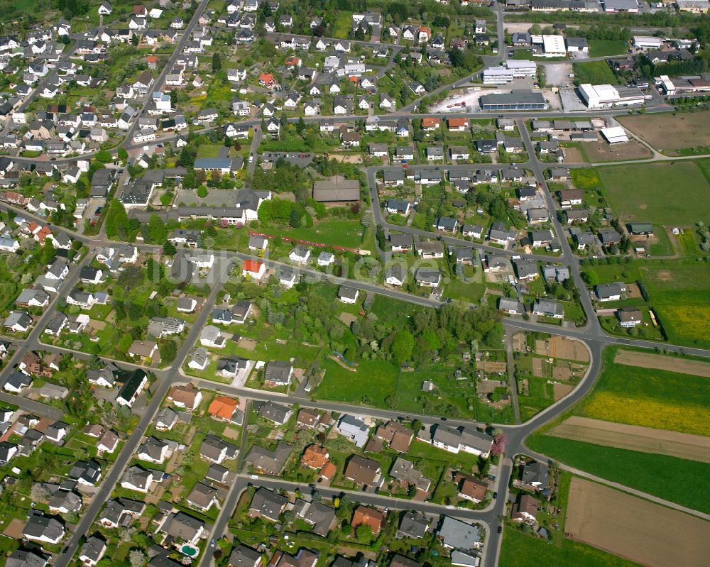 Breitscheid von oben - Ortsansicht in Breitscheid im Bundesland Hessen, Deutschland