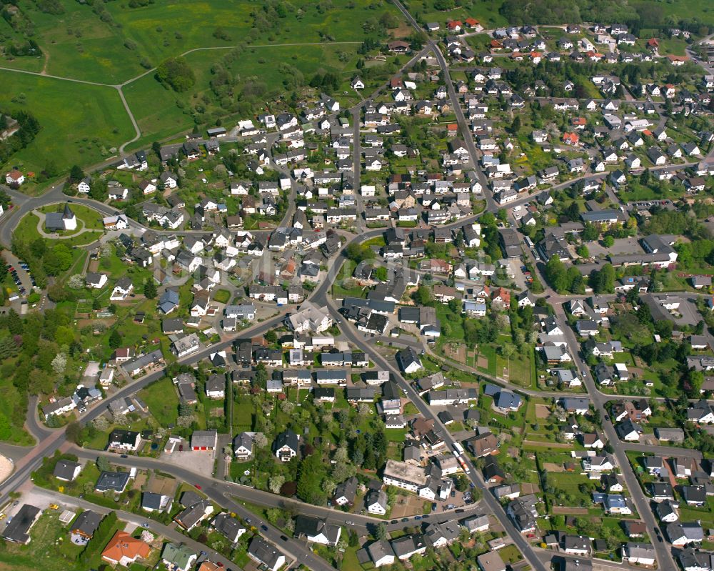 Breitscheid aus der Vogelperspektive: Ortsansicht in Breitscheid im Bundesland Hessen, Deutschland