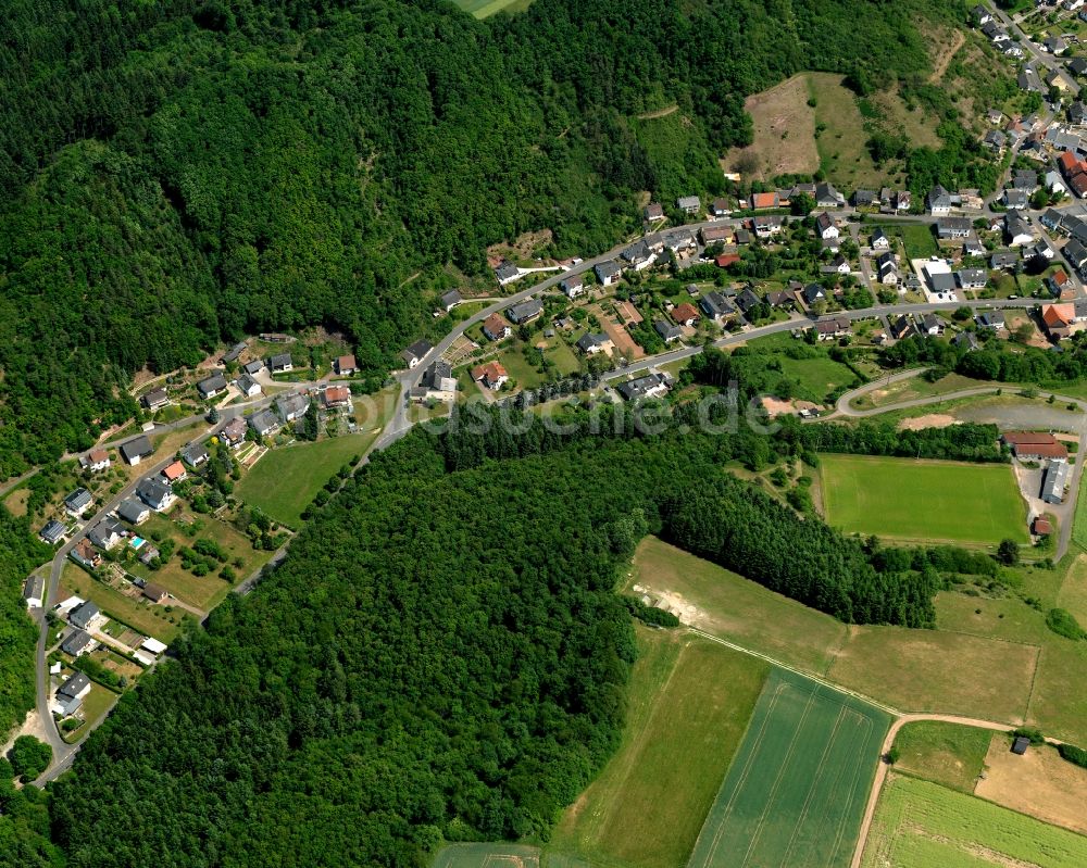 Luftbild Bärenbach - Ortsansicht von Bärenbach im Bundesland Rheinland-Pfalz