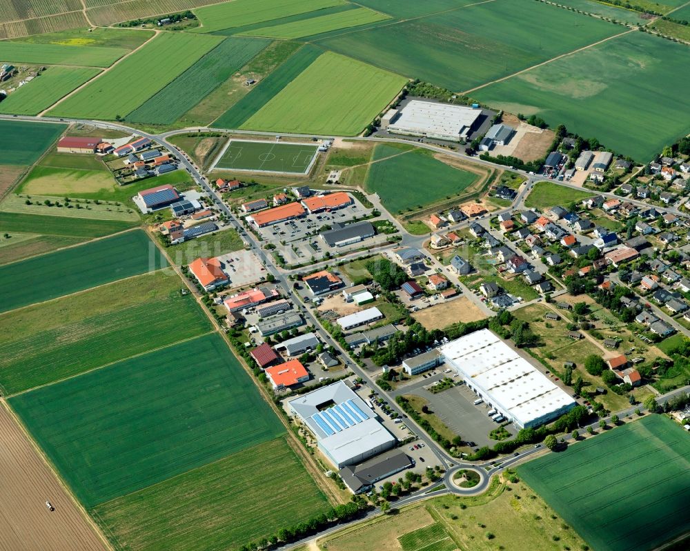 Bretzenheim von oben - Ortsansicht von Bretzenheim im Bundesland Rheinland-Pfalz