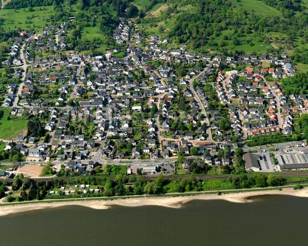 Brey aus der Vogelperspektive: Ortsansicht von Brey im Bundesland Rheinland-Pfalz