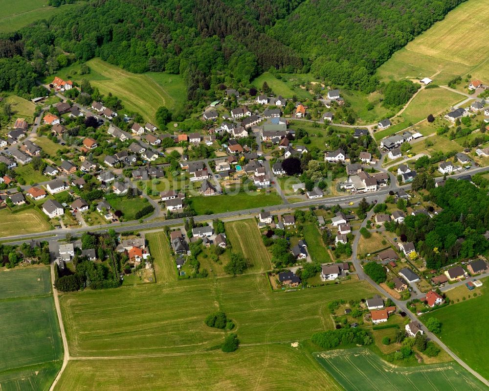 Bruchertseifen aus der Vogelperspektive: Ortsansicht von Bruchertseifen im Bundesland Rheinland-Pfalz