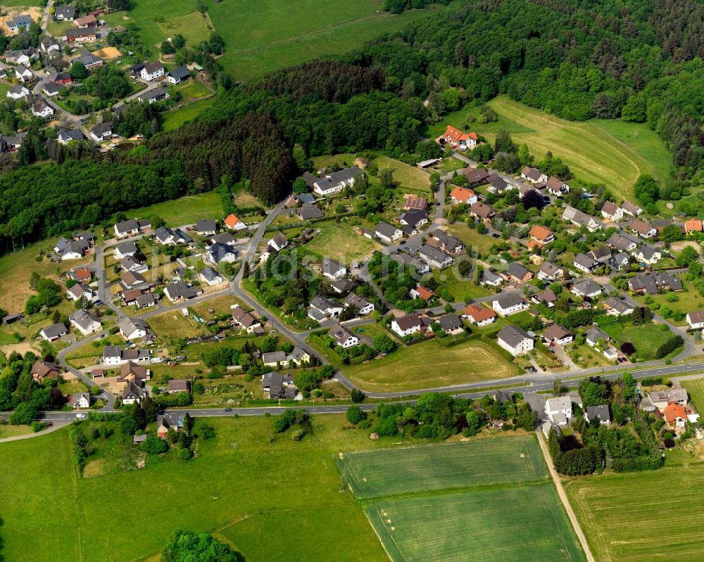 Luftbild Bruchertseifen - Ortsansicht von Bruchertseifen im Bundesland Rheinland-Pfalz