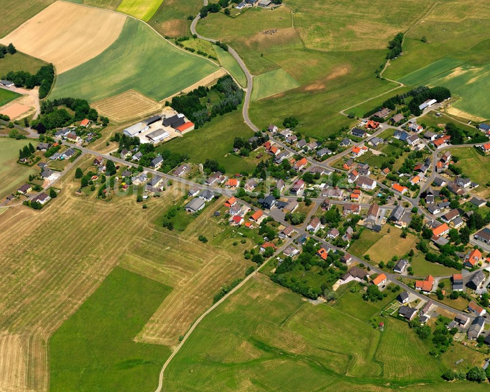Luftaufnahme Buhlenberg - Ortsansicht von Buhlenberg im Bundesland Rheinland-Pfalz