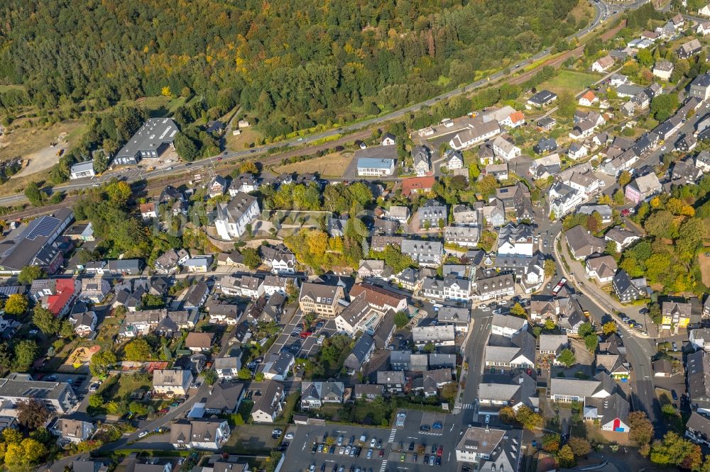 Luftbild Burbach - Ortsansicht in Burbach im Bundesland Nordrhein-Westfalen, Deutschland