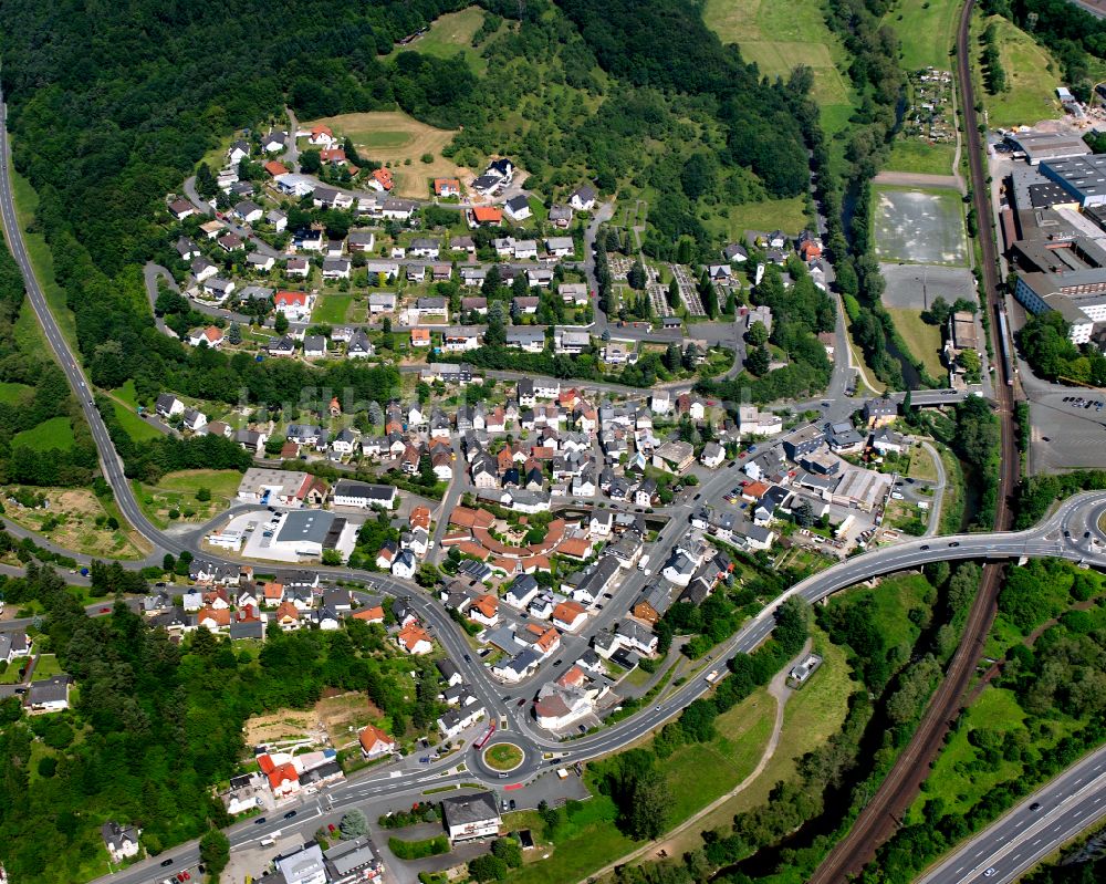 Luftbild Burg - Ortsansicht in Burg im Bundesland Hessen, Deutschland