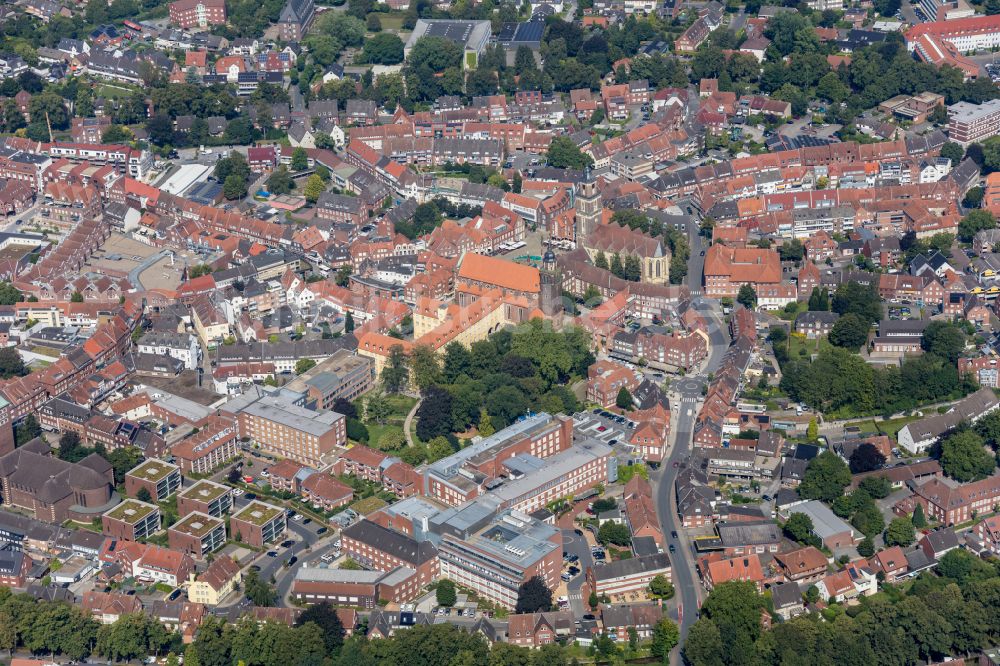 Coesfeld von oben - Ortsansicht in Coesfeld im Bundesland Nordrhein-Westfalen, Deutschland