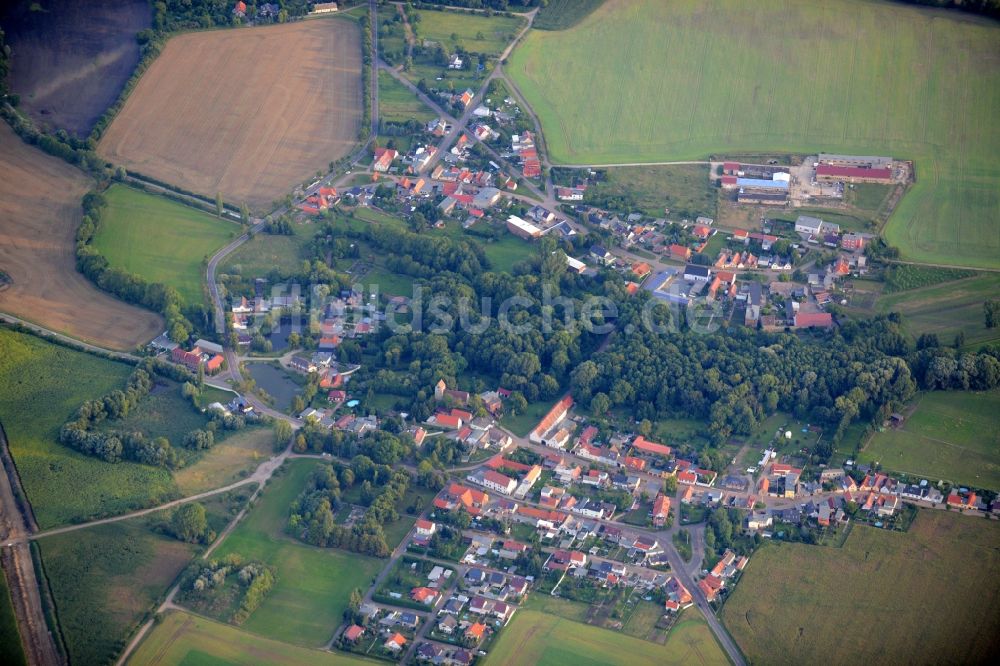 Luftbild Cörmigk - Ortsansicht von Cörmigk im Bundesland Sachsen-Anhalt