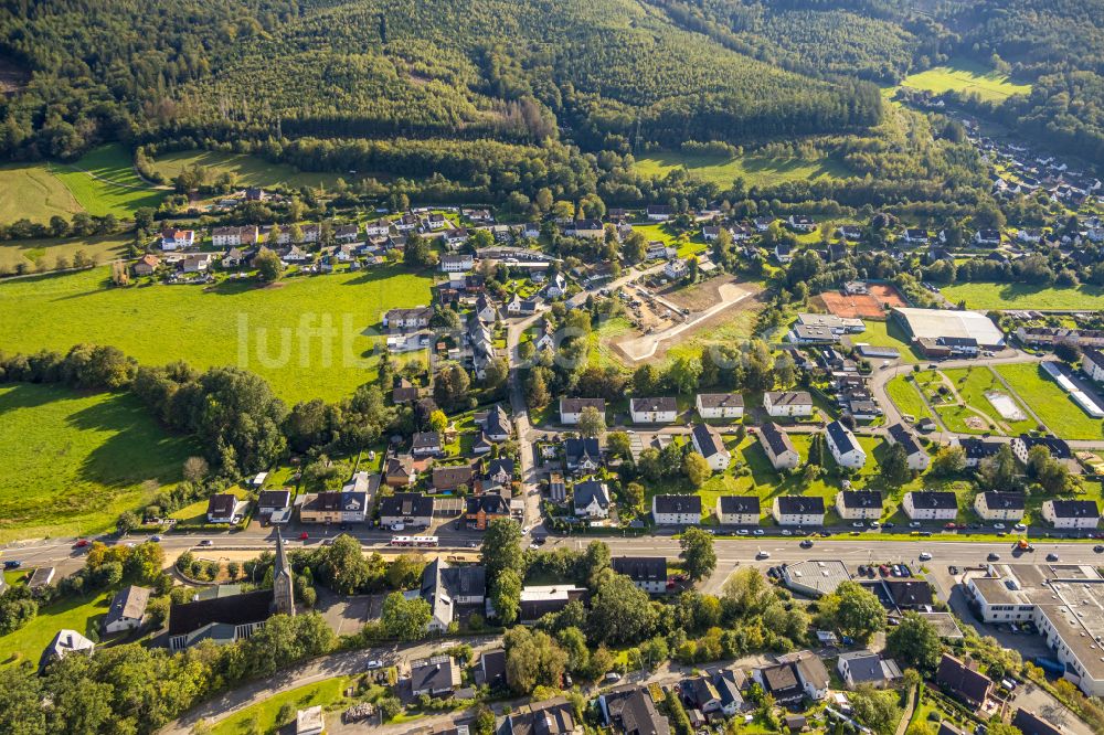 Luftbild Dahlbruch - Ortsansicht in Dahlbruch im Bundesland Nordrhein-Westfalen, Deutschland