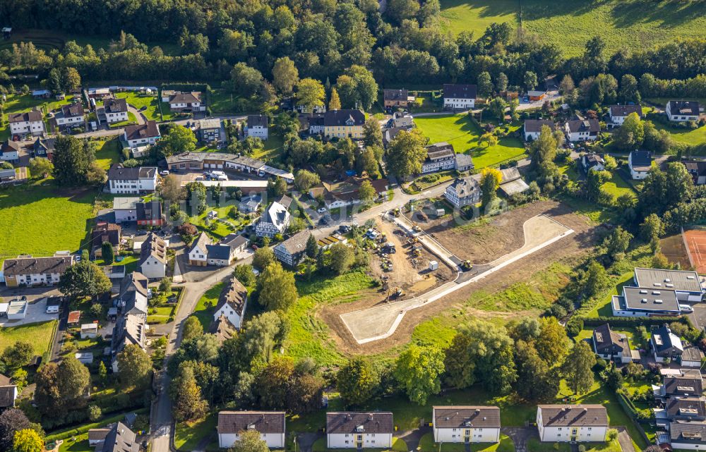 Luftaufnahme Dahlbruch - Ortsansicht in Dahlbruch im Bundesland Nordrhein-Westfalen, Deutschland