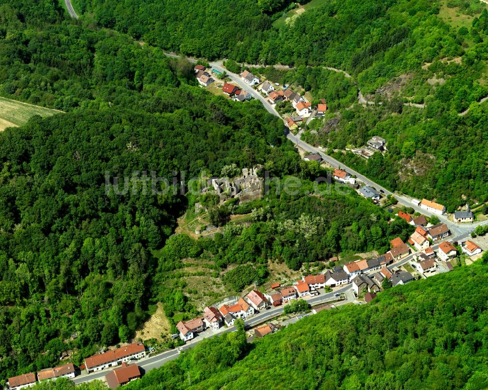 Luftbild Dalberg - Ortsansicht von Dalberg im Bundesland Rheinland-Pfalz