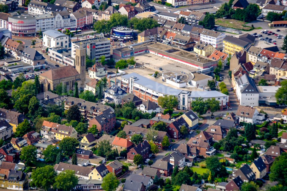 Datteln aus der Vogelperspektive: Ortsansicht in Datteln im Bundesland Nordrhein-Westfalen, Deutschland