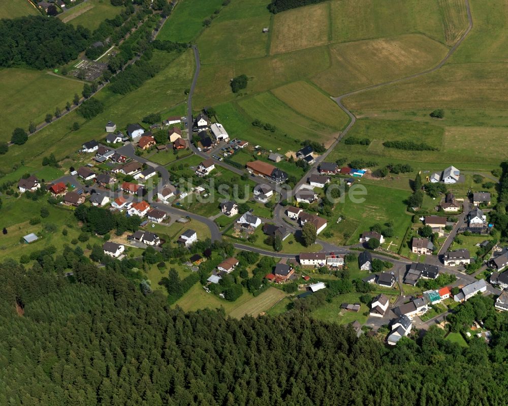 Luftbild Dickendorf - Ortsansicht von in Dickendorf im Bundesland Rheinland-Pfalz