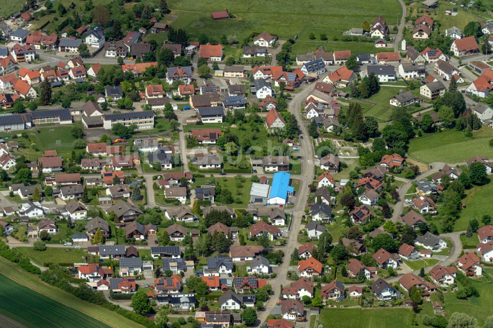 Dietingen aus der Vogelperspektive: Ortsansicht in Dietingen im Bundesland Baden-Württemberg, Deutschland