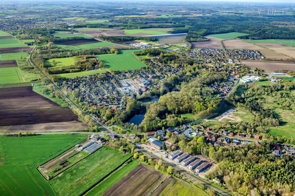 Luftbild Dollern - Ortsansicht in Dollern im Bundesland Niedersachsen, Deutschland