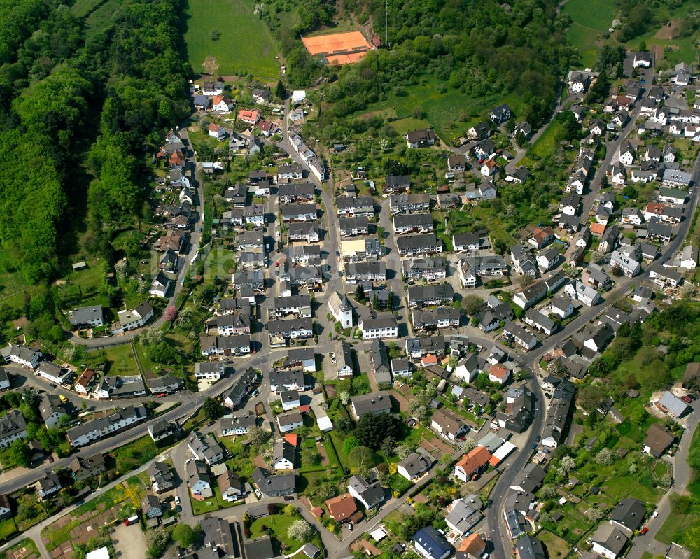 Luftaufnahme Donsbach - Ortsansicht in Donsbach im Bundesland Hessen, Deutschland