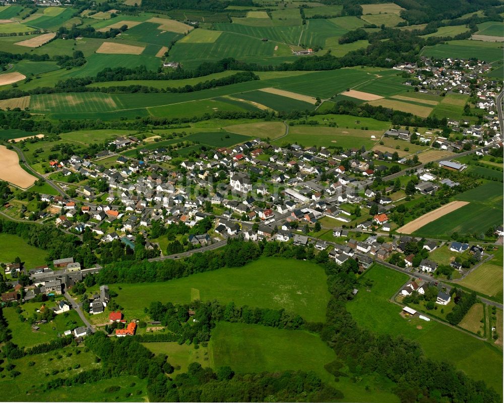 Luftbild Dorchheim - Ortsansicht in Dorchheim im Bundesland Hessen, Deutschland