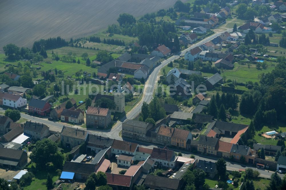 Luftaufnahme Stülpe - Ortsansicht des Dorfes Stülpe im Bundesland Brandenburg