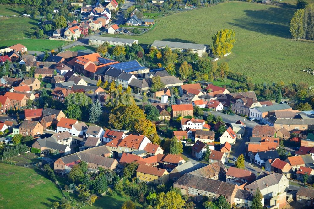 Luftbild Ivenrode - Ortsansicht und Dorfkern von Ivenrode im Bundesland Sachsen-Anhalt