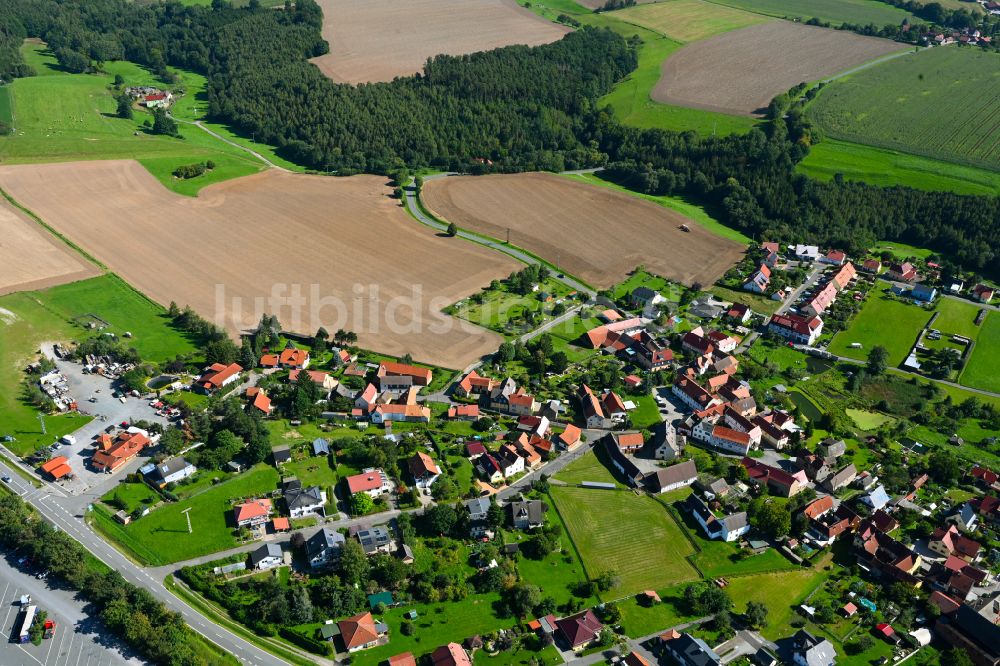 Luftbild Dorna - Ortsansicht in Dorna im Bundesland Thüringen, Deutschland