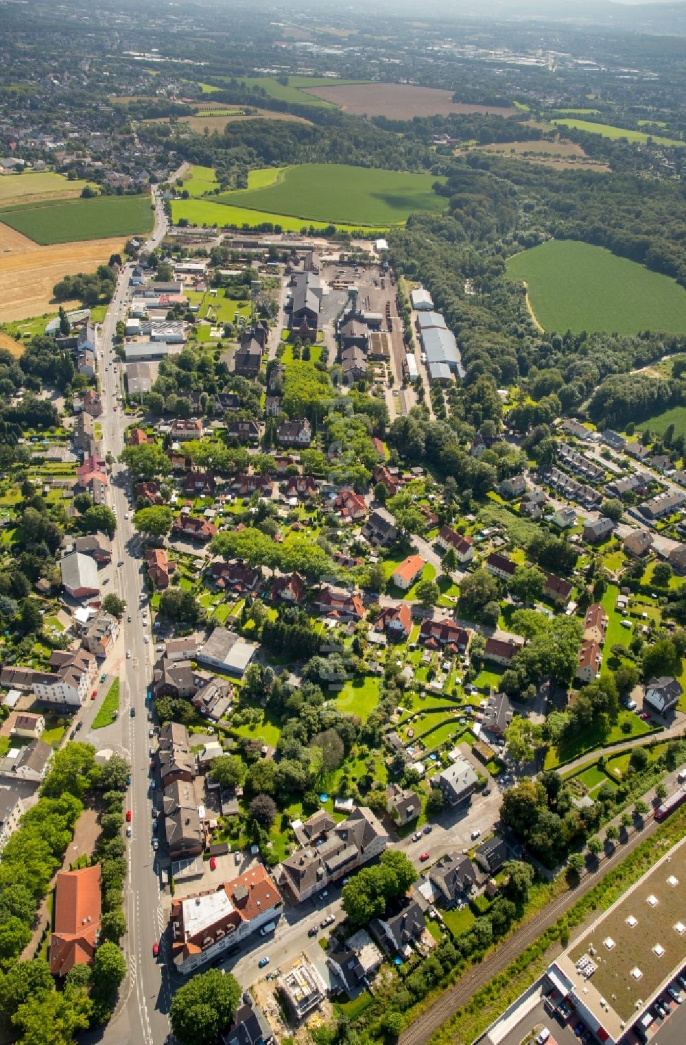 Luftbild Dortmund - Ortsansicht in Dortmund-Bövinghausen im Bundesland Nordrhein-Westfalen