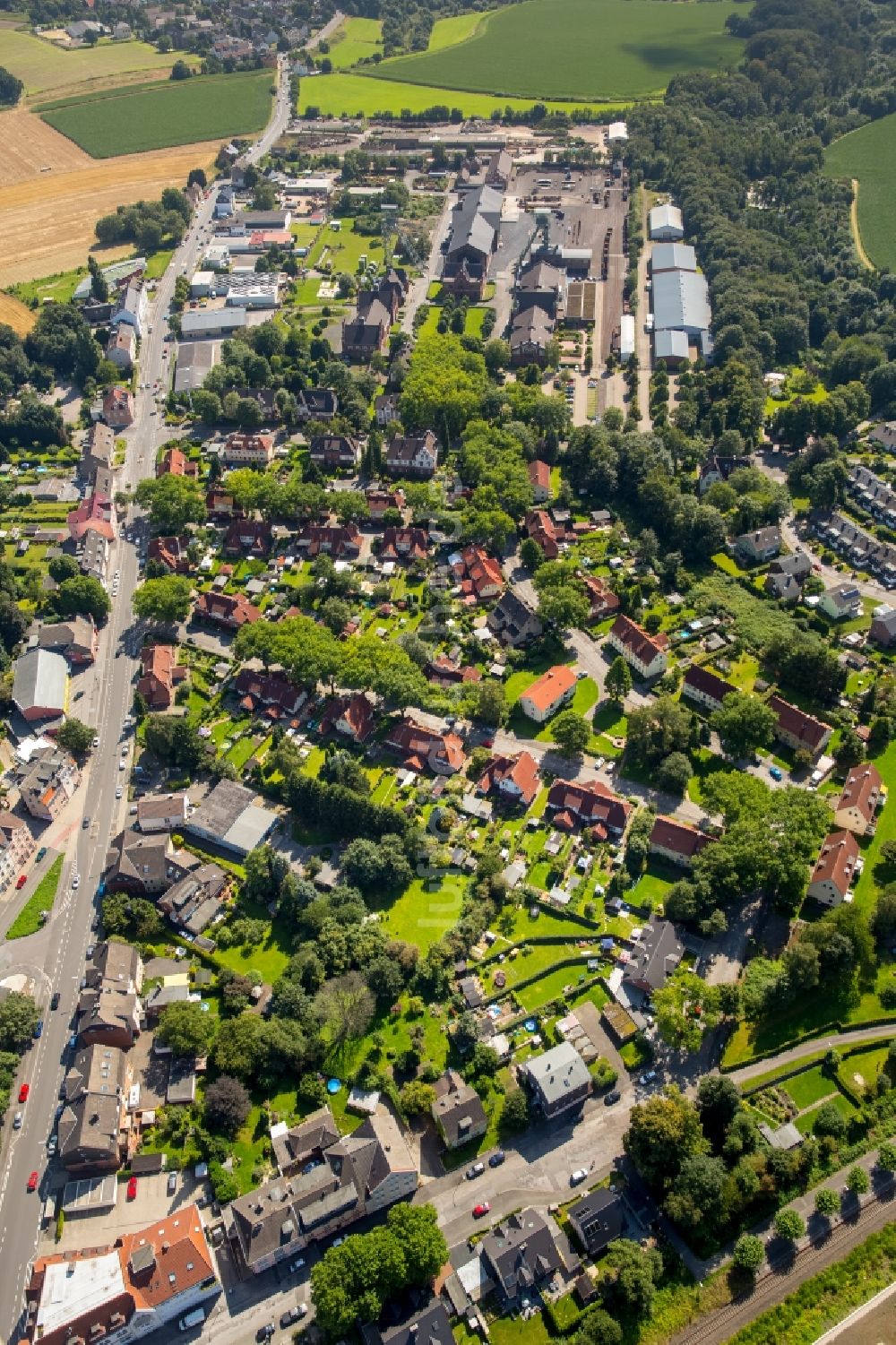 Luftaufnahme Dortmund - Ortsansicht in Dortmund-Bövinghausen im Bundesland Nordrhein-Westfalen