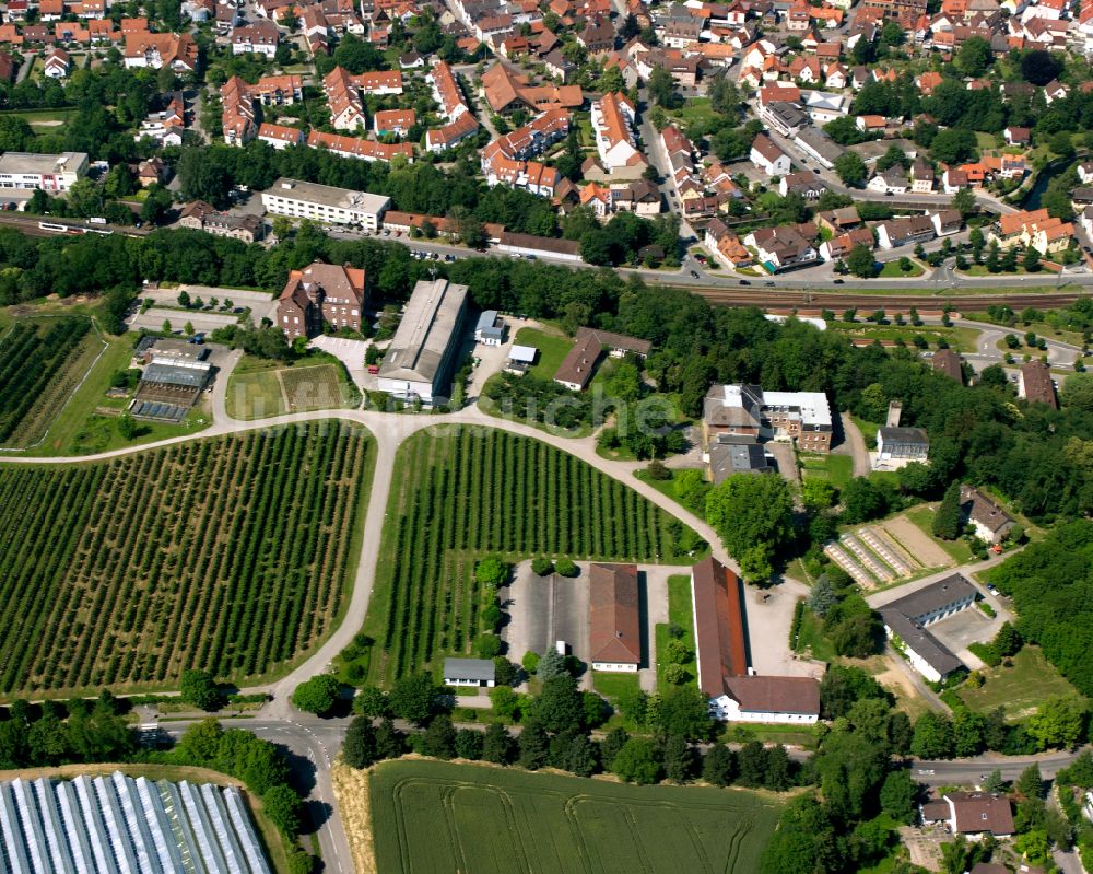 Luftaufnahme Durlach - Ortsansicht in Durlach im Bundesland Baden-Württemberg, Deutschland