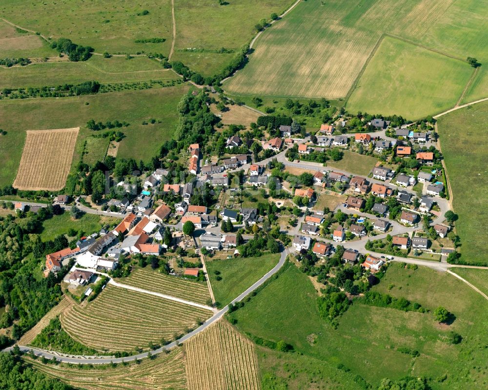 Eckenroth von oben - Ortsansicht von Eckenroth im Bundesland Rheinland-Pfalz