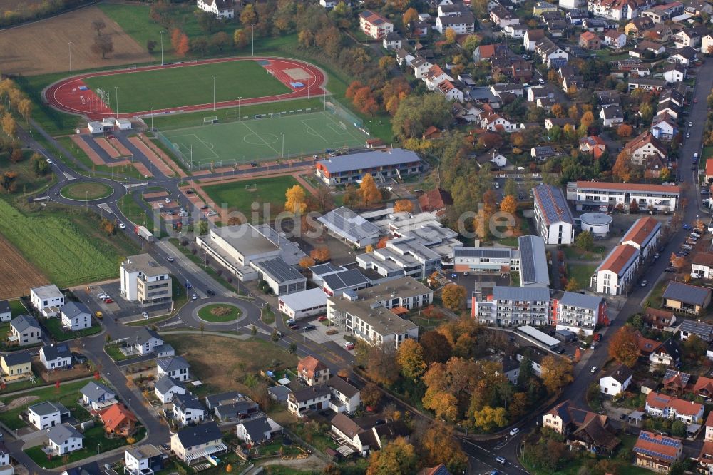 Efringen-Kirchen von oben - Ortsansicht in Efringen-Kirchen im Bundesland Baden-Württemberg