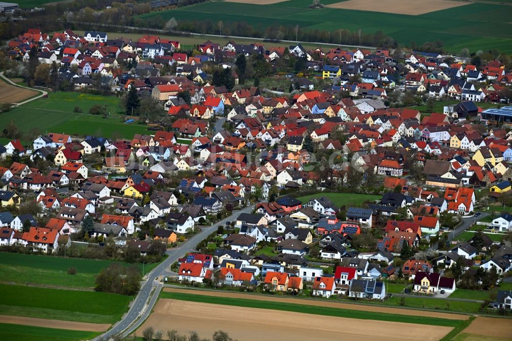 Luftbild Eggolsheim - Ortsansicht in Eggolsheim im Bundesland Bayern, Deutschland