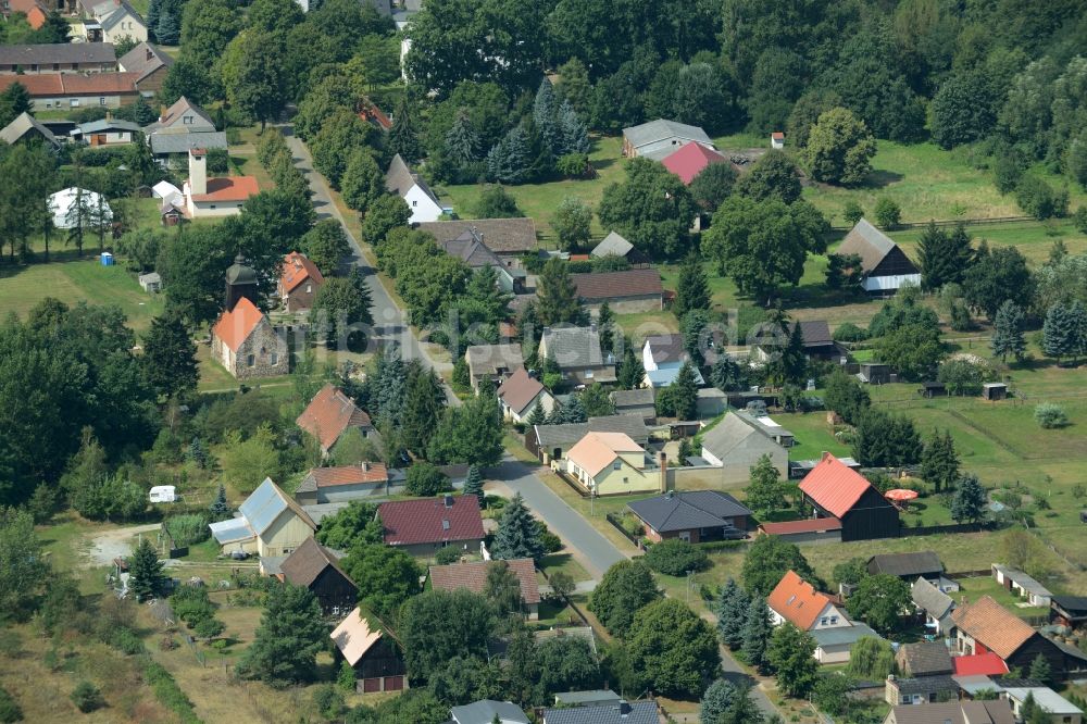 Luftaufnahme Egsdorf - Ortsansicht von Egsdorf im Bundesland Brandenburg