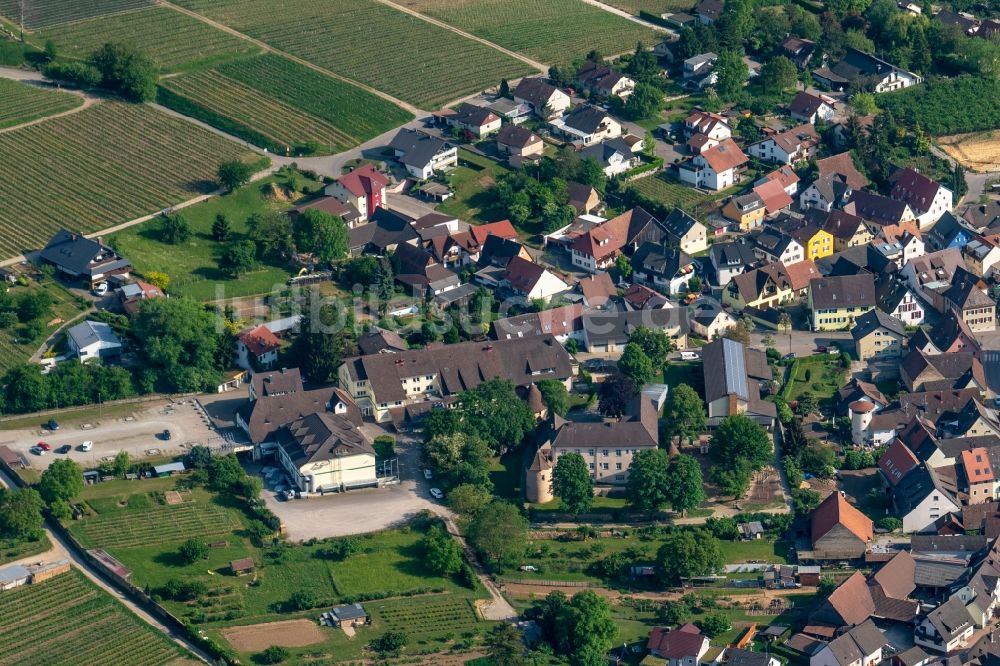 Ehrenkirchen von oben - Ortsansicht in Ehrenkirchen im Bundesland Baden-Württemberg, Deutschland