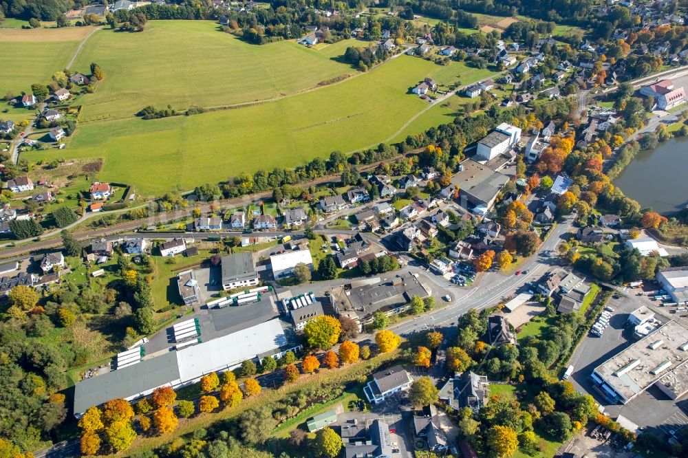 Luftbild Kreuztal - Ortsansicht in Eichen in Kreuztal im Bundesland Nordrhein-Westfalen