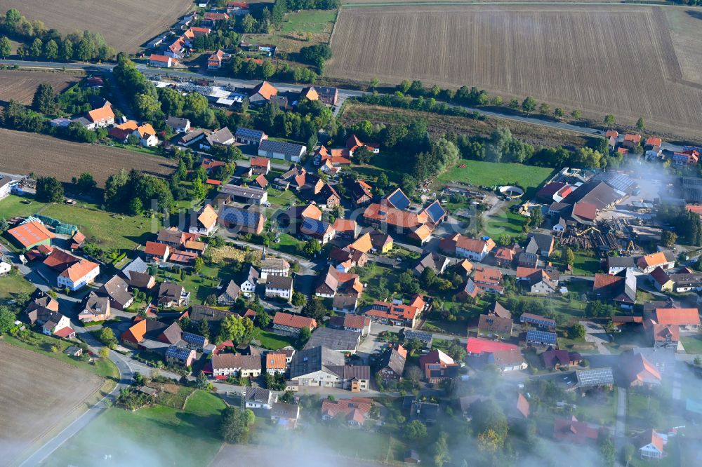 Luftaufnahme Eimen - Ortsansicht in Eimen im Bundesland Niedersachsen, Deutschland