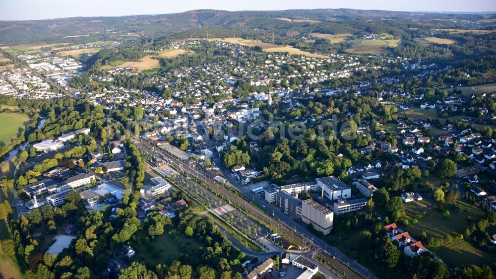 Luftbild Eitorf - Ortsansicht in Eitorf im Bundesland Nordrhein-Westfalen, Deutschland