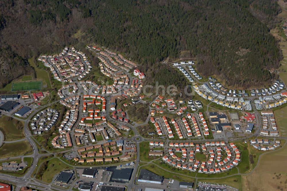 Luftaufnahme Eklanda - Ortsansicht in Eklanda in Västra Götalands län, Schweden